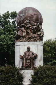 Matthew F Maury Monument Avenue Richmond Virginia Confederate Statue VA Postcard - Picture 1 of 2