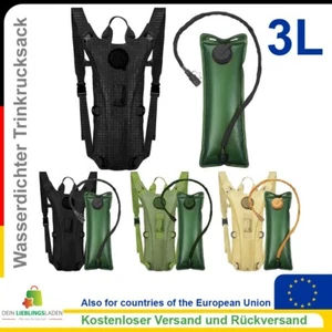 Wasserdichter Trinkrucksack mit 3L Blase – Ideal für Wandern und Radfahren - Bild 1 von 14