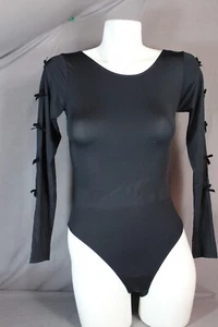 Vince Camuto para mujer negro manga larga body top talla XS-S - Imagen 1 de 9