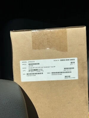 New HPE Aruba AP-318 Access Point JZ153A Sealed inside Wireless Access Point ✅❤️ - Image 1 of 2