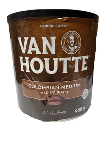 Empty Coffee Metal Can Vanhoute 908 G - Picture 1 of 2