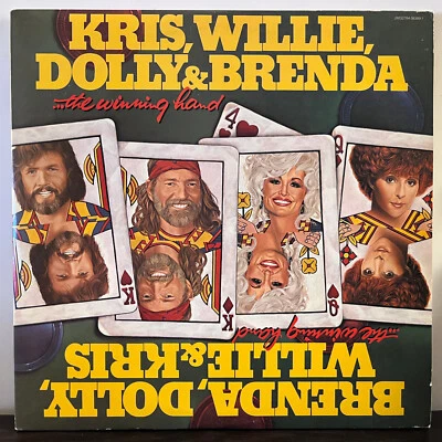 WILLIE KRIS DOLLY & BRENDA - The Winning Hand - 12" Vinyl Record 2xLP - EX - Image 1 of 4