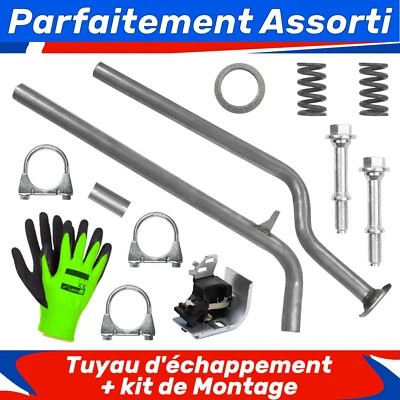 Tuyau d'échappement pour Renault Megane 3 III 1.5 dCi (2008-2015) - Photo 1/4