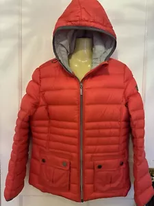Frieda & Freddies New York Red Puffer Padded Jacket Fits 12 (worn Once) - Picture 1 of 3