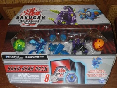 Bakugan Armored Alliance Batrix & Ramparian Ultra Baku-Gear Pack 8 Cards & Cores - Image 1 of 3
