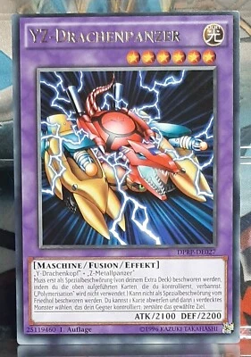 Yugioh - YZ-Drachenpanzer - Rare - Duelist Pack: Rivals of the Pharaoh - DE/NM - Bild 1 von 2