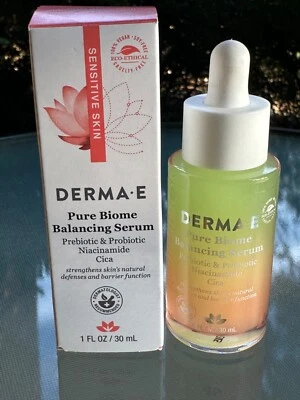 Derma E Pure Biome Balancing Serum Prebiotic & Probiotic Niacinamide Cica 1 oz - image 1 of 4