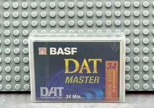 DAT BASF DAT MASTER 34 DIGITAL AUDIO TAPE (1) (SEALED) - Picture 1 of 3