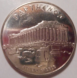 Griechenland, Griechisches Griechisches Erbe Sammlermünze, Medaille, Jeton "PARTHENON" Athen. - Bild 1 von 6