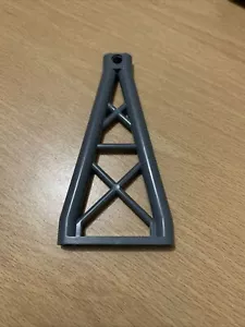 Lego Batman Dark Bluish Grey Support 1x6x10 Girder Triangular Part 64449 - Picture 1 of 1