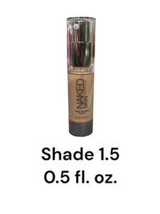 Base líquida URBAN DECAY Naked Skin tono 1,5 tamaño de viaje 0,5 fl. oz nuevo - Imagen 1 de 2