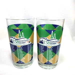 2012 Kentucky Derby 138 Churchill Downs offiziell lizenziert neuwertig Julep Glas 2er Set - Bild 1 von 9
