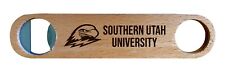 Southern Utah SUU Thunderbirds Laser Engraved College Logo Wood Bottle Opener