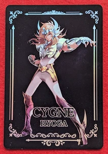 CYGNE HYOGA KNIGHTS OF THE ZODIAC SAINT SEIYA Japanese Animation TCG - Picture 1 of 10
