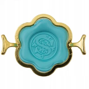 Prägeform Form für Siegelstempel große Blume Stempel Lackstempel - Bild 1 von 2