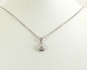18ct Gold Diamond Necklace Pendant 18'' 9ct Chain NEW Hallmarked with Gift Box - Picture 1 of 8