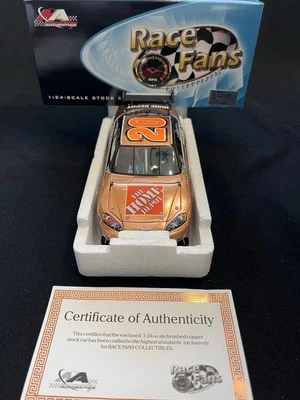 Tony Stewart #20 Home Depot Impala SS 2007 cobre deportes de motor auténtico 1:24 Foto 1 de 4