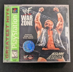 WWF Warzone [GH] (Sony PlayStation 1, 1998) Complete | Tested | Authentic - Picture 1 of 12