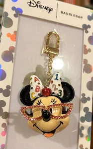 ABC SCHOOL. MINNIE MOUSE Bolso Llavero CHARM DISNEY x BAUBLEBAR Nuevo en Caja - Imagen 1 de 2