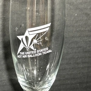USA Heißluftballon Team Champagnerflöte - Bild 1 von 6