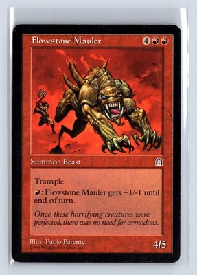 FLOWSTONE MAULER – MTG Magic the Gathering Card – Stronghold – Rare - Image 1 of 4