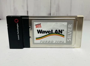 Lucent WaveLAN Orinoco 802.11b Silver PCMCIA Card Turbo 11Mb - Photo 1/2
