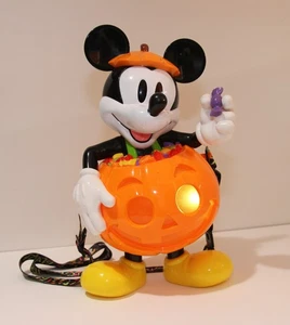 DISNEY Topolino Halloween Zucca Jack O Lanterna Popcorn Secchiello - Foto 1 di 13