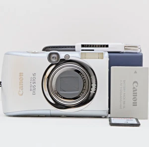Canon IXUS 970 IS 10.0MP Digital Camera Silver Tested Complete Kit - Fast Post - Picture 1 of 17