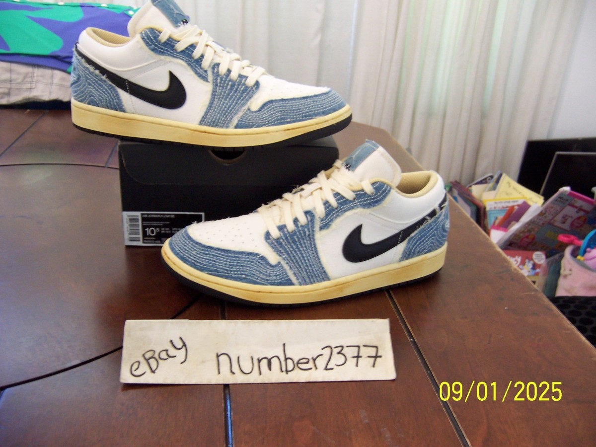 Jordan 1 Low Multi-Color Sashiko for Sale | Authenticity