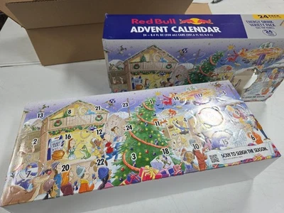 NEW Red Bull Advent Calendar 2025 Christmas Pack BOX DAMAGE--SEE DESCRIPTION - Image 1 of 4