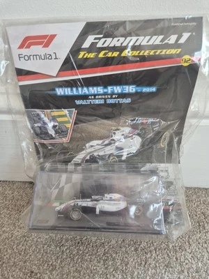 1/43 F1 FORMULA 1 CAR COLLECTION - WILLIAMS FW36 VALTTERI BOTTAS 2014 #92 NEW - Image 1 of 3