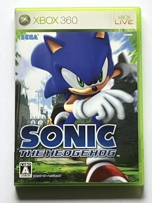 Sonic the Hedgehog Xbox 360 Microsoft Video Game Software Japan Import - Image 1 of 3