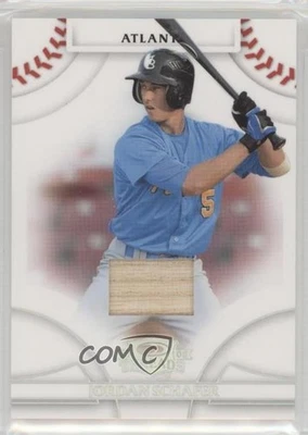 2008 Donruss Threads Bats /500 Jordan Schafer #53 - Image 1 of 2