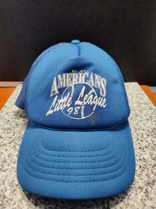 Eau Claire Americans Little League Mesh Trucker Hat Snapback Vntg 1998 Wisconsin - Picture 1 of 6