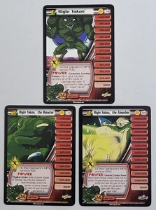 Dragon Ball Z CCG Majin Yakon 70 The Monster 71 The Absorber 105 LP sin lámina - Imagen 1 de 15