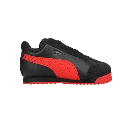 PUMA Roma Art Of Sport Lace Up  Toddler Boys Black, Red Sneakers Casual Shoes 38 - Image 1 of 4
