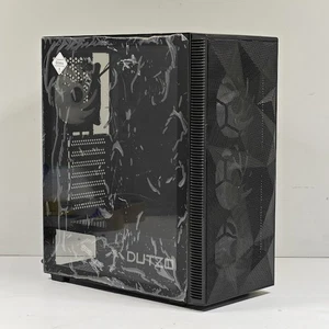 Dutzo C330 TG RGB PC Case - Working, Missing Parts, Damaged - Picture 1 of 17