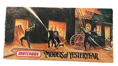 Matchbox Vintage Models Of Yesteryear  Collectible 1920 Mack AC Fire Engine. New - Image 1 of 4