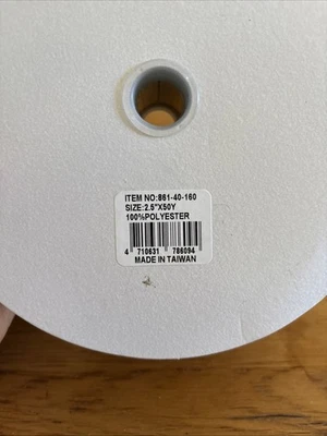 Fall Plaid . Blue, White , And Burnt Orange 2 1/2 48 Yards - Image 1 of 3