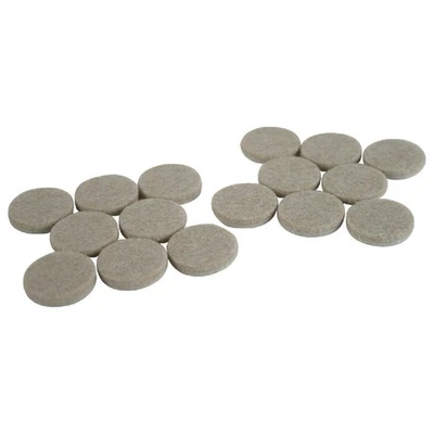 Deslizadores mágicos de 1 pulgada Almohadillas de fieltro autoadhesivas de avena, (16 unidades) 63414 Magic Foto 1 de 2