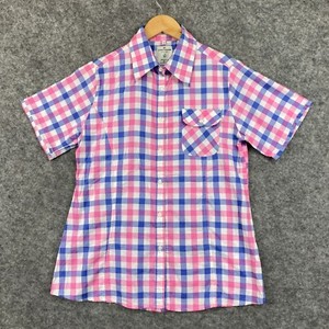 Plaid Short Sleeve Tops for Women for 