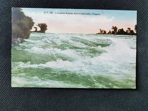 CPA NIAGARA - Canadian Rapids Above the falls - Imagen 1 de 2