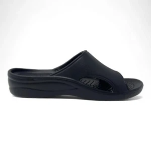NEW - DAWGS Men’s Slides- Size 10 - Black - Picture 1 of 2