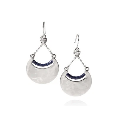 Chloe и Isabel герой металл + кожаный полумесяц серьги E363 - новый  - Изображение 1 из 3