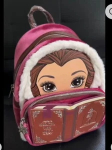Mochila Loungefly Disney La Bella y la Bestia Peluche Bella Princesa - Imagen 1 de 5