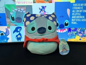 Squishmallows Disney Stitch Super Hero 8” - Picture 1 of 2