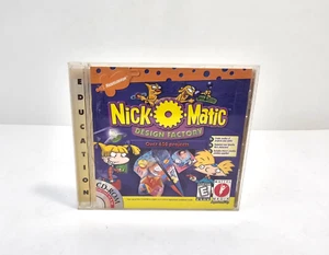 Software educativo de videojuegos en CD-ROM de fábrica de diseño Nickelodeon Nick-O-Matic - Imagen 1 de 4