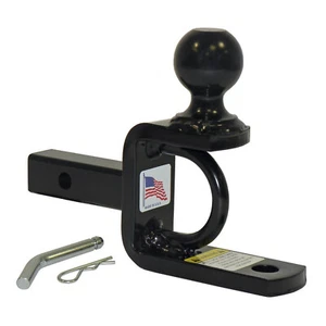 ATV/UTV Ball Mount With 2 Inch Hitch Ball For 1-1/4 Inch Receivers - Picture 1 of 4