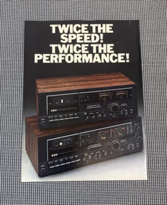 B.I.C. T-1,2 & 3 CASSETTE DECK ORIGINAL ADVERTISEMENT 1978 AUDIO REVIEW J0426 - Picture 1 of 4