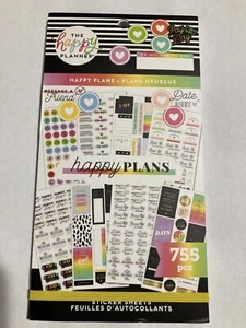 The Happy Planner Happy Plans Sticker Book 755 Pieces - Picture 1 of 3